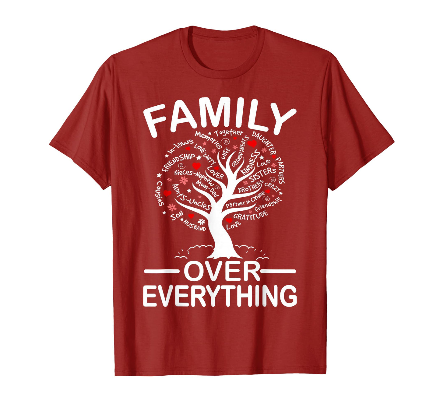 Family Over Everything Matching Family Reunion Party 2025 T-Shirt