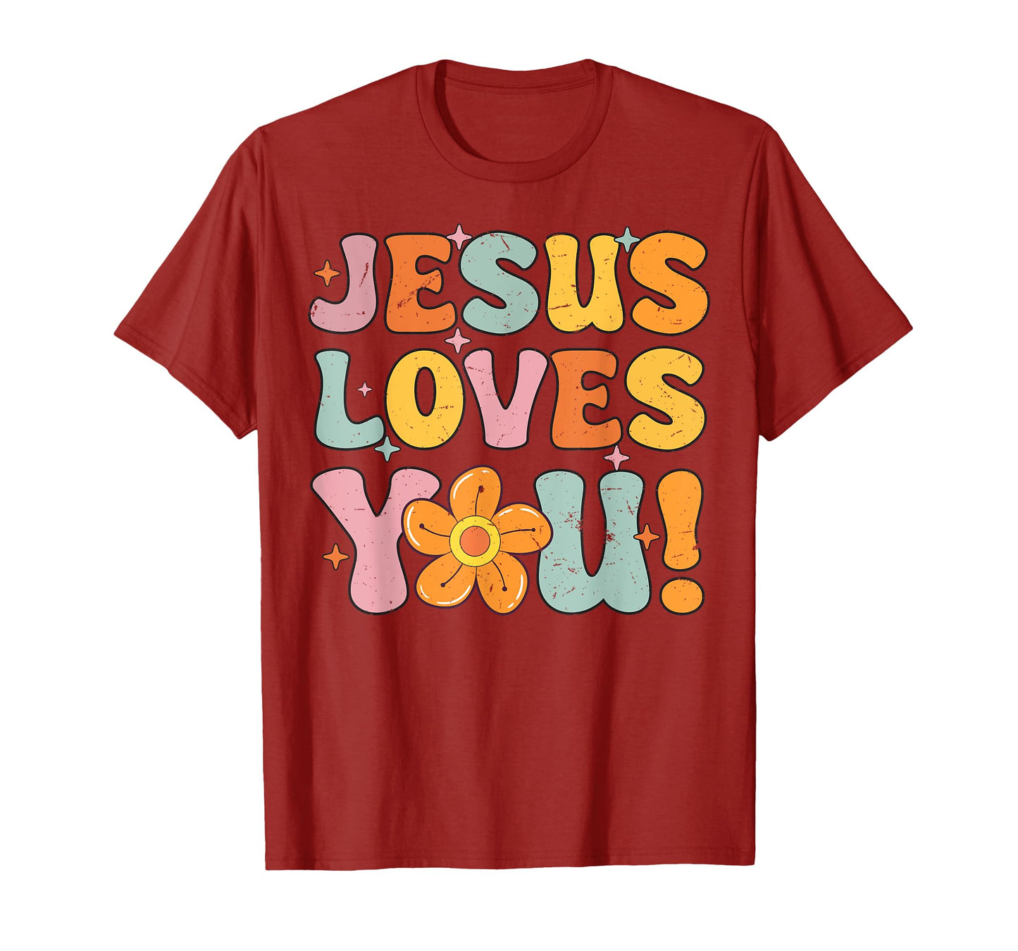 Christian Lovers Jesus Loves you Jesus Faith Jesus Loves you T-Shirt