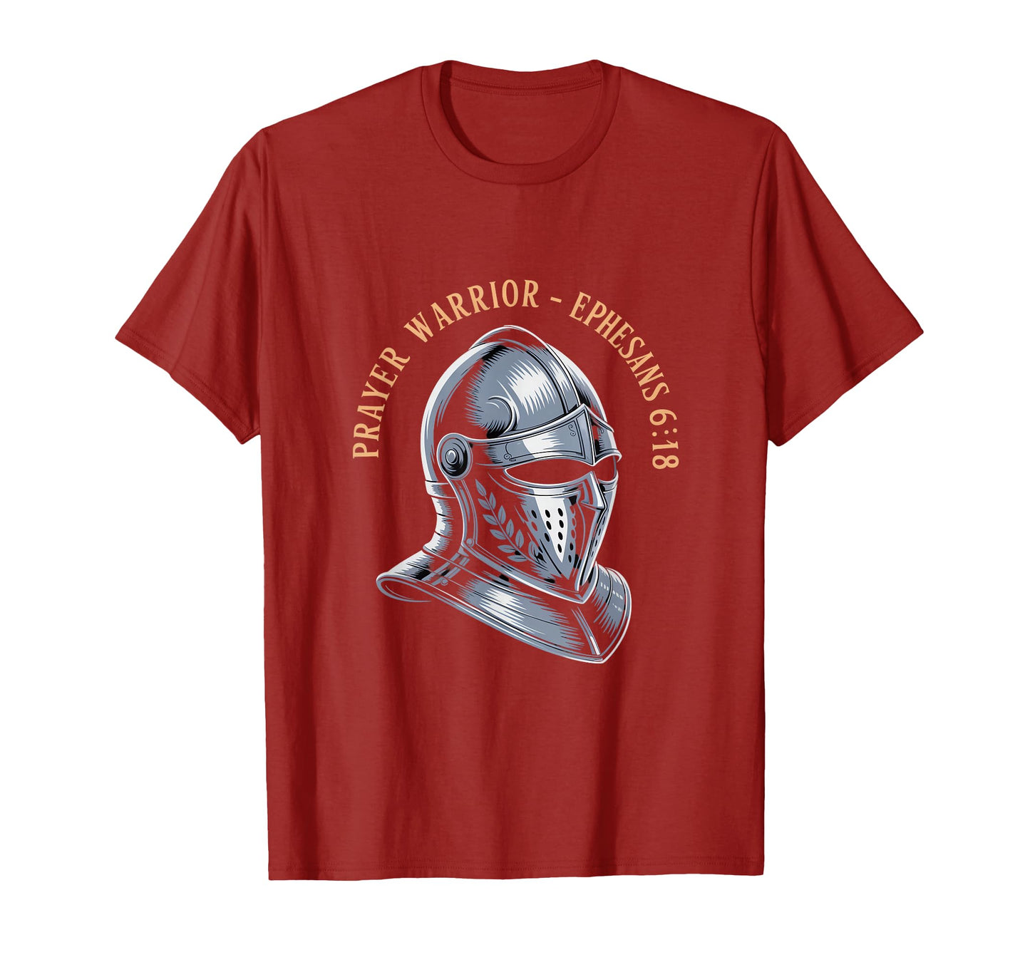 Christian Prayer Warrior Ephesians 6 18 Armor of God T-Shirt