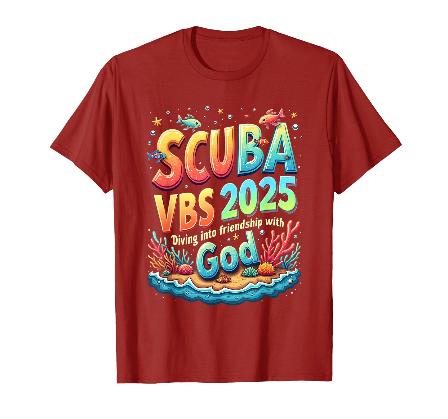 Vacation Bible School Diving Into Friendship Scuba VBS 2025 T-Shirt