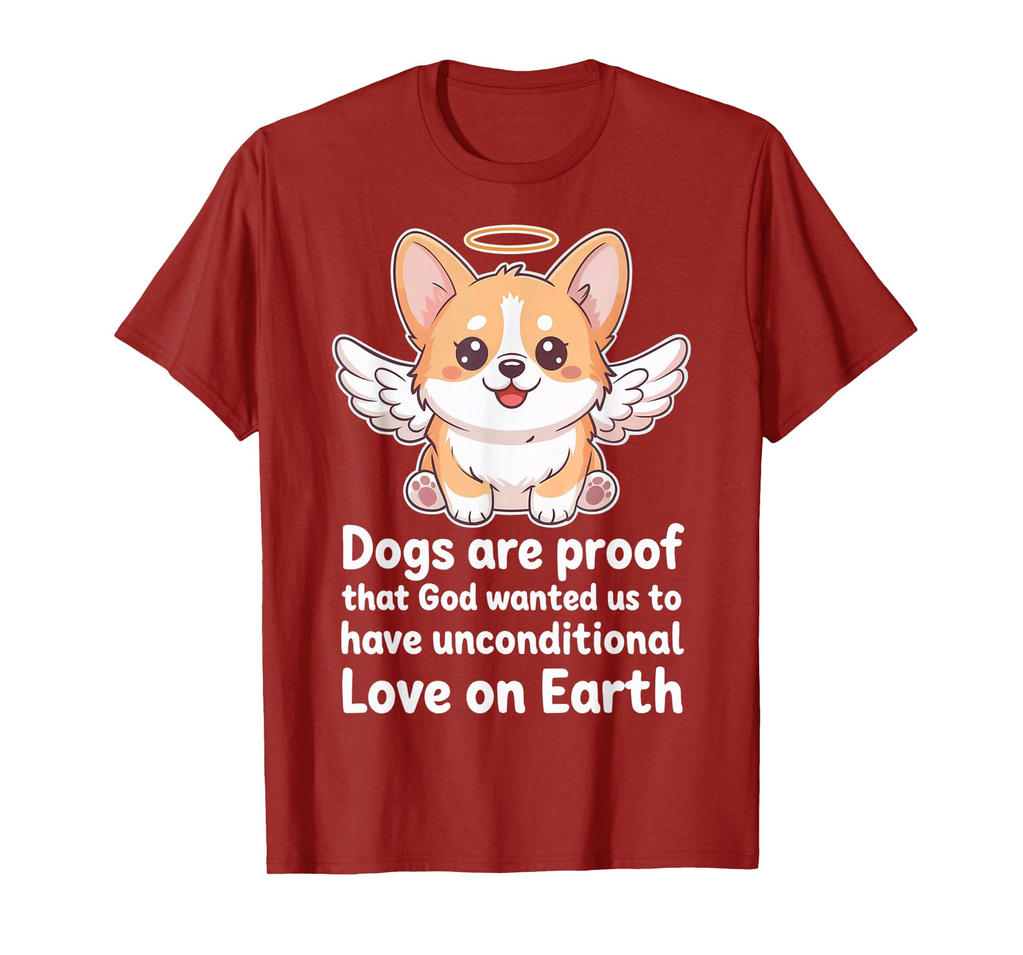 Dogs are Proof That God Wanted Us Christian Pets T-Shirt