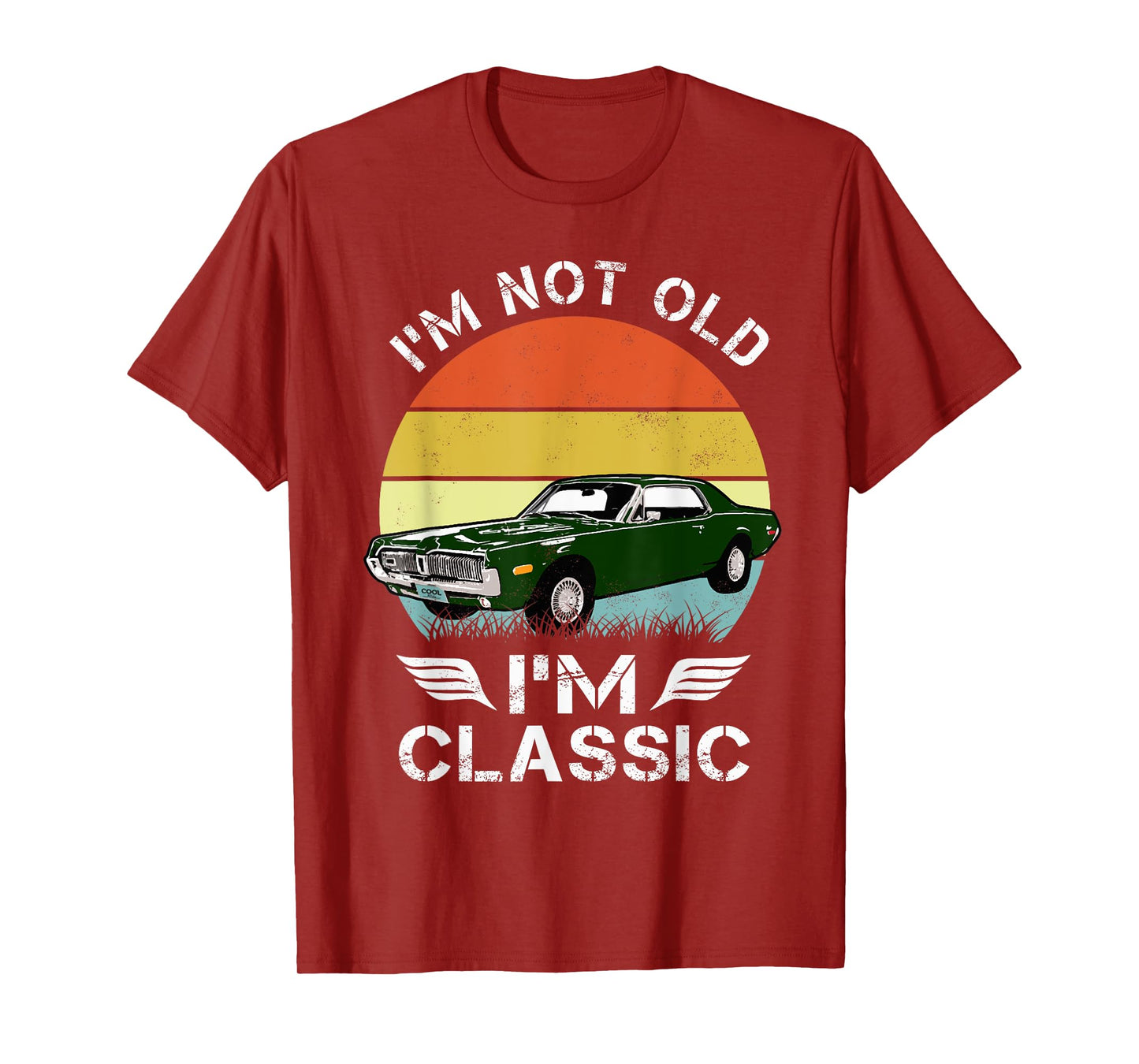 1968 68 Mercury classic Cougar Vinatge cars T-Shirt