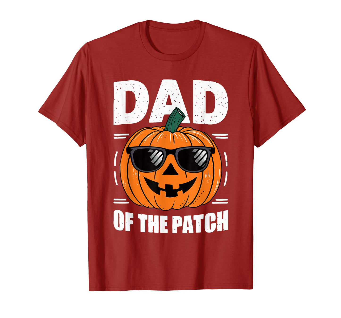 Dad Of The Patch Shirt Halloween Men Daddy Pumpkin Patch T-Shirt