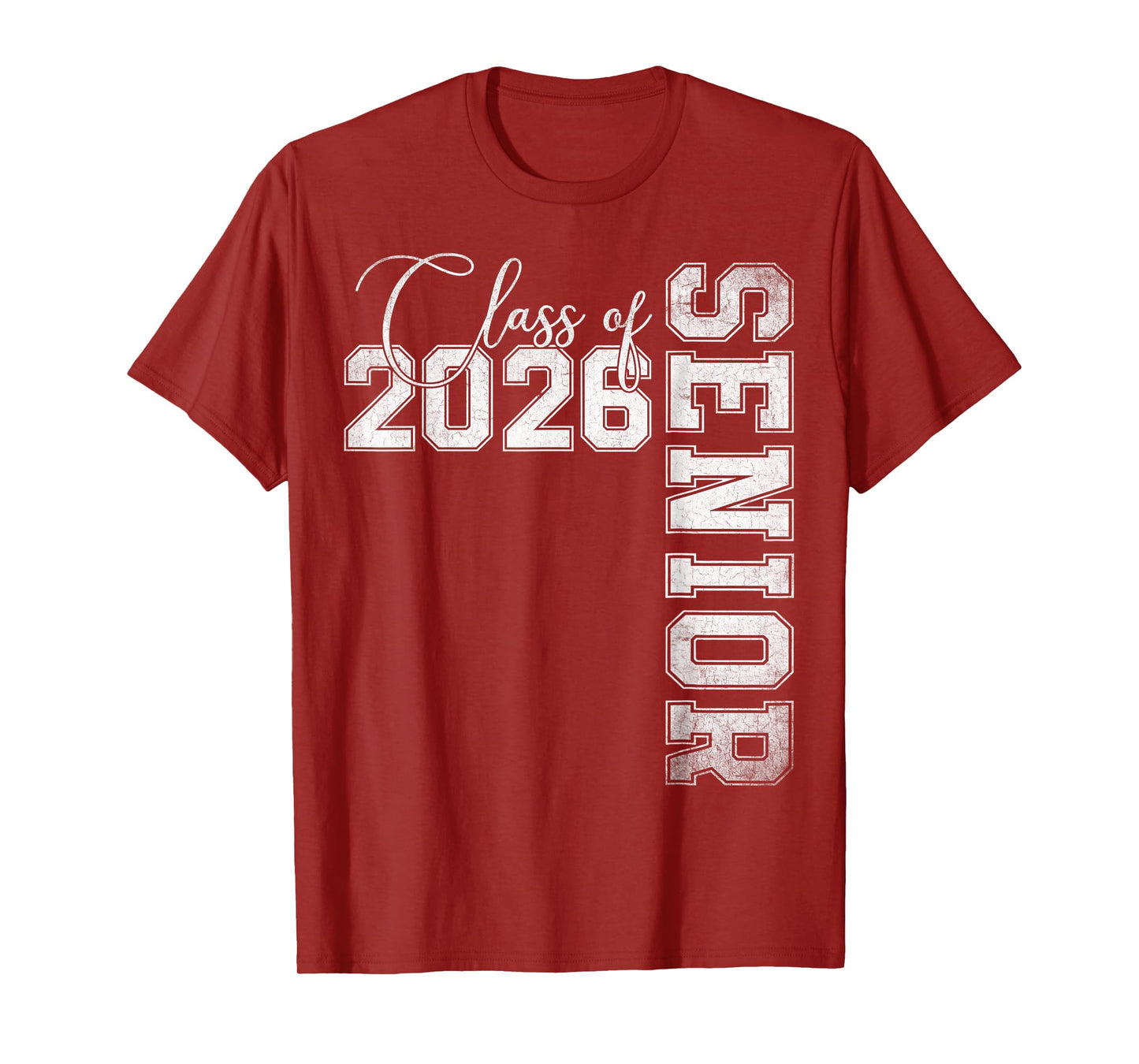 Senior 2026 Graduation My Last First Day Of Class Of 2026 T-Shirt