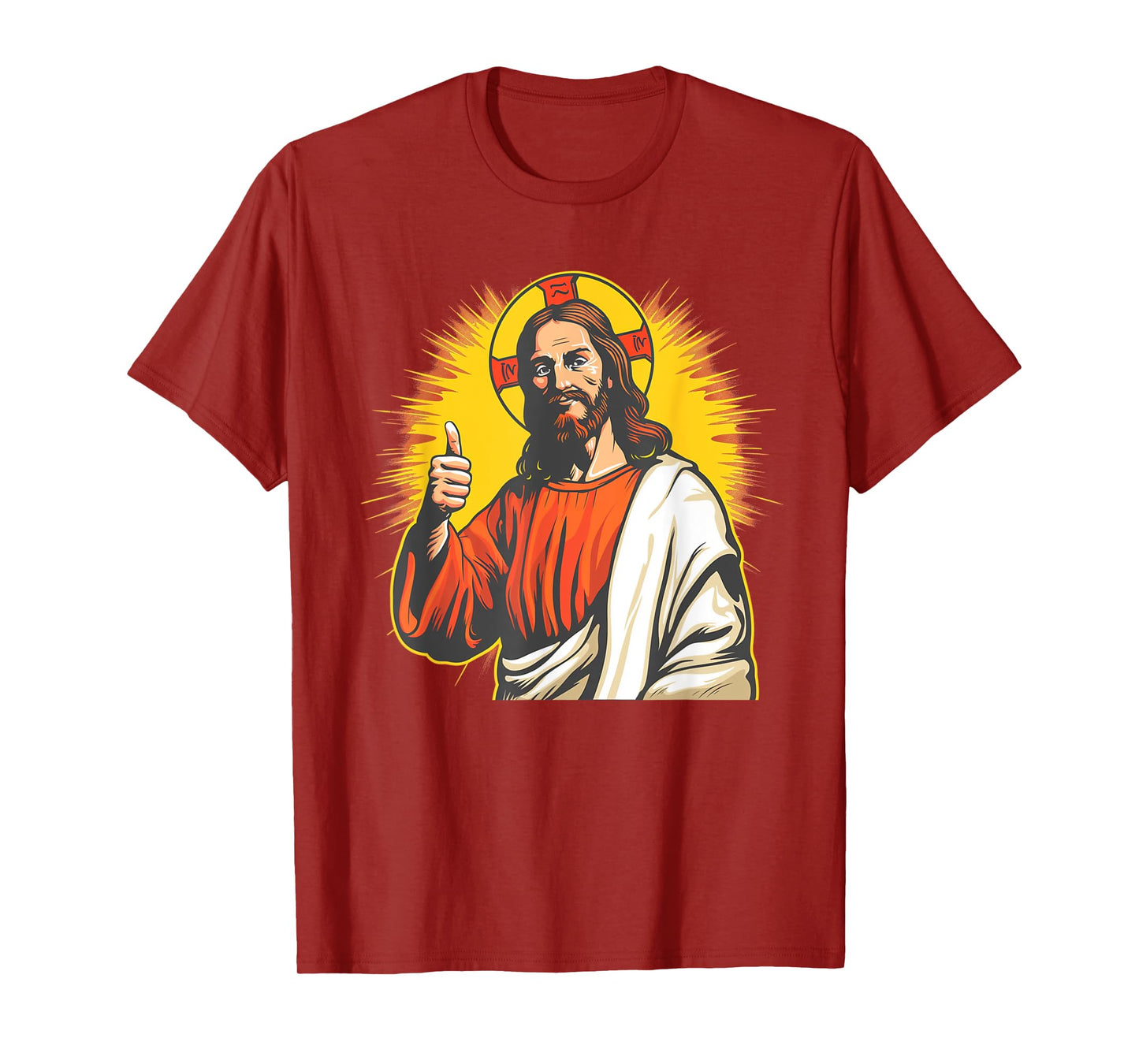 Amazing Jesus with Thumb up for Boys and Girls T-Shirt