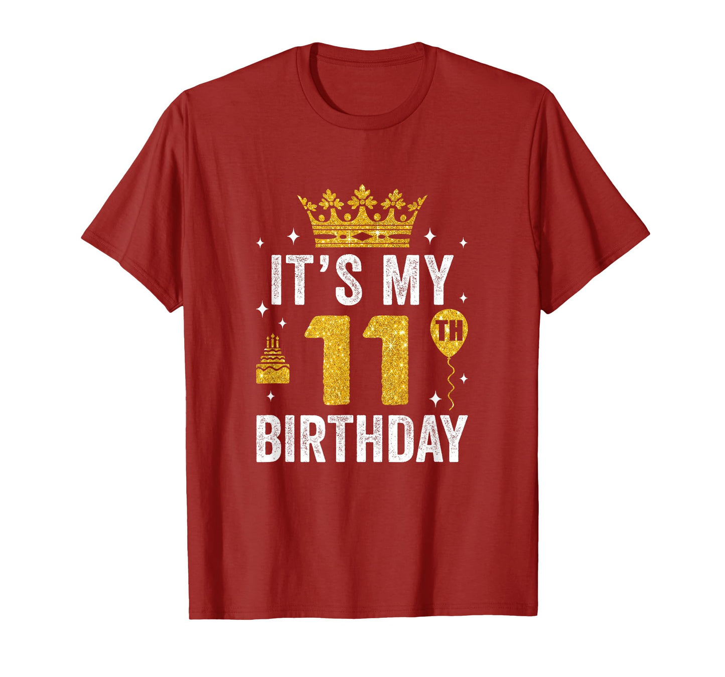 It's My 11Th Birthday Idea For 11 Years Boys And Girls T-Shirt
