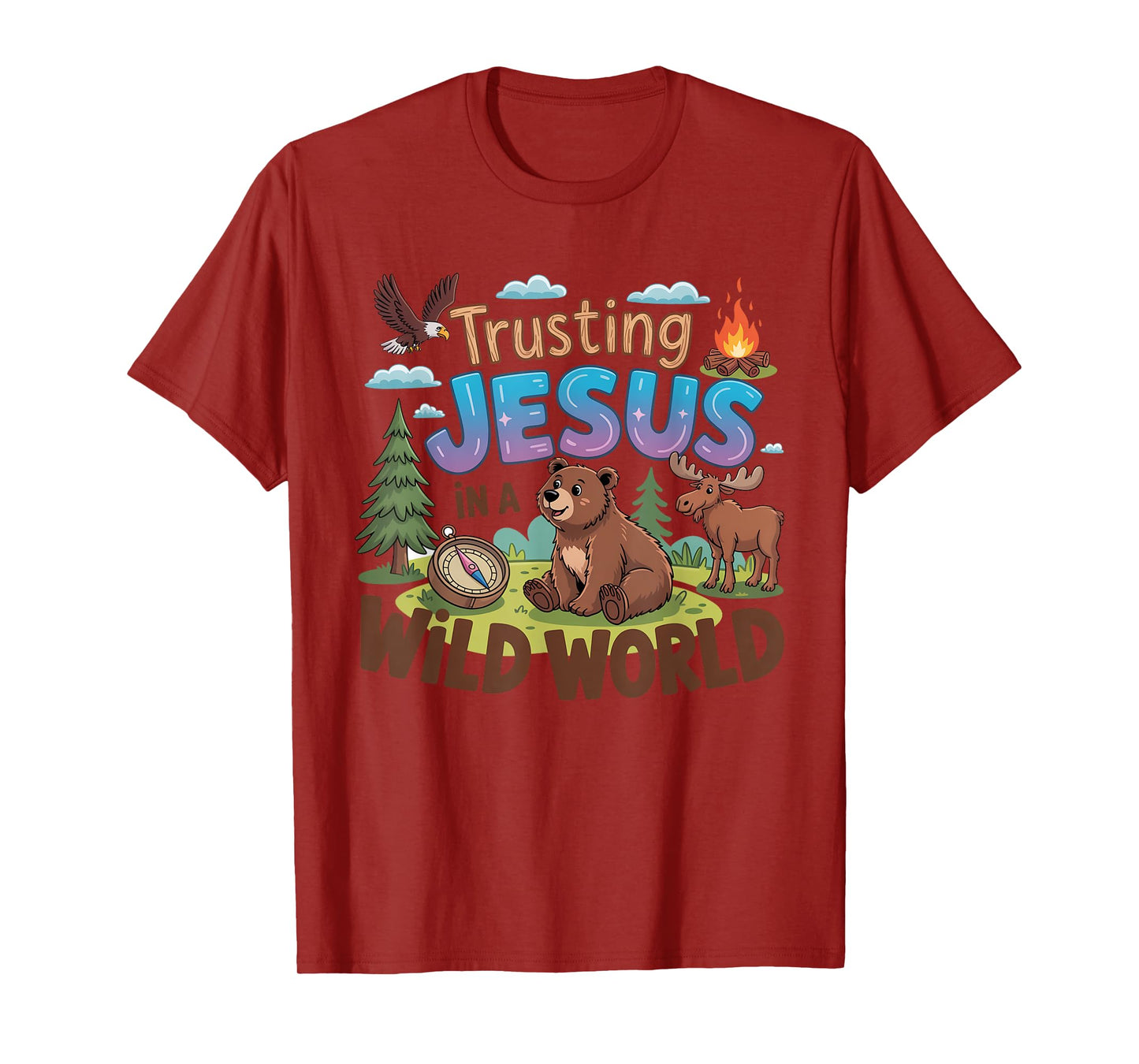 True North VBS Trusting Jesus In A Wild World Summer Camp T-Shirt