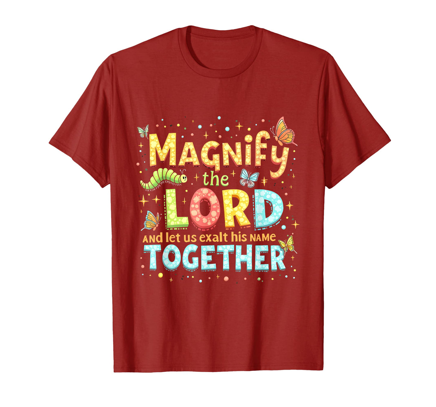 VBS 2025 Christian Summer Camp Magnify The Lord Christian T-Shirt