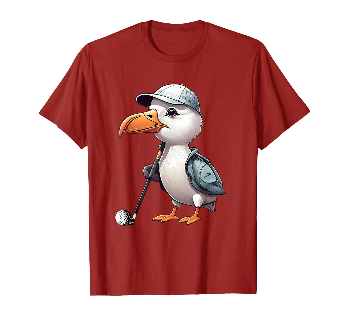 Funny Golfer Albatross Bird Golf Player Game Gift Men Women T-Shirt