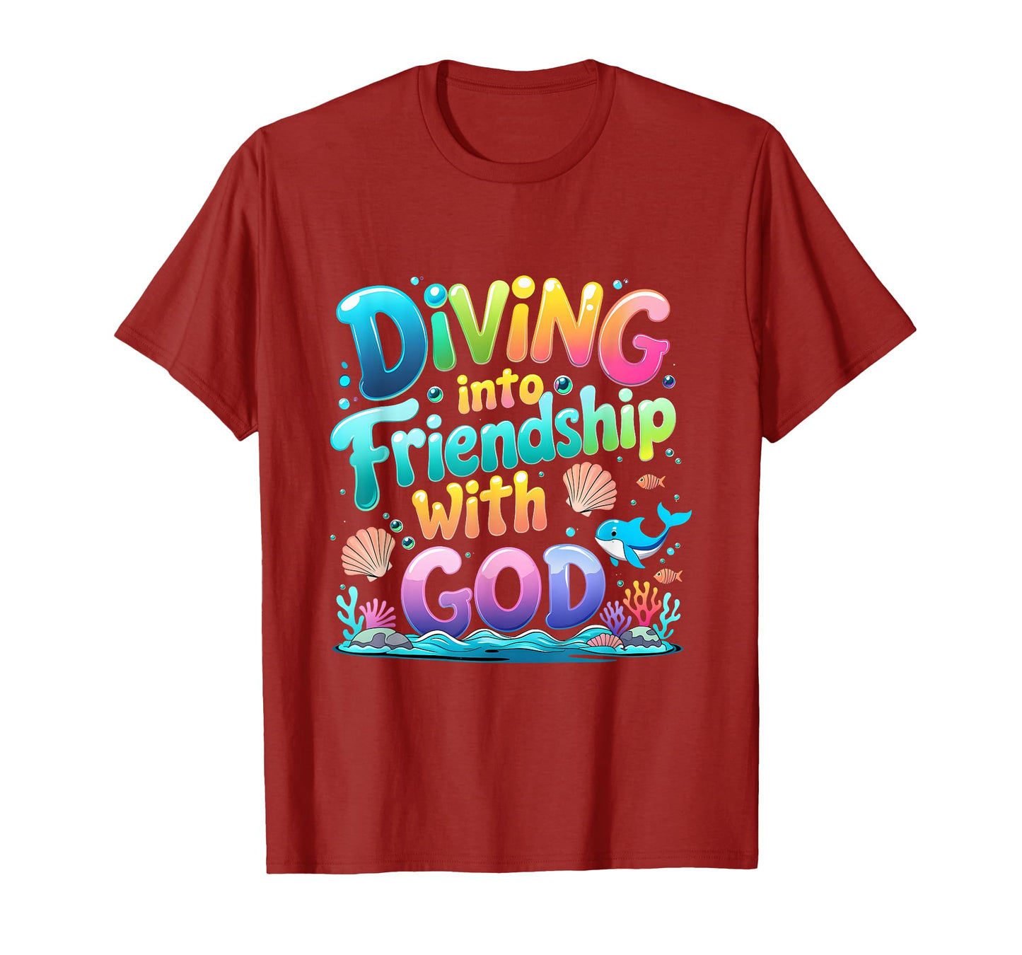 Christian Scuba VBS 2025 Diving Into Friendship With God T-Shirt
