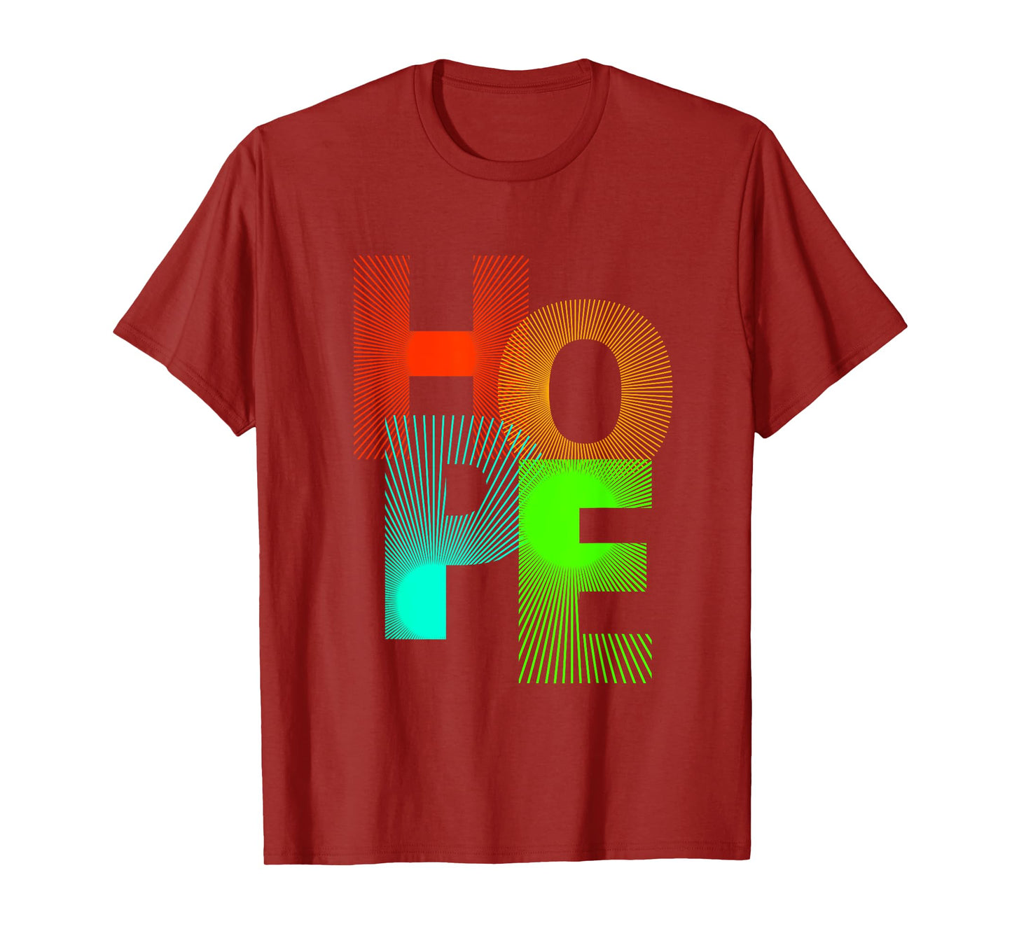 Inspirational Hope Script Elegant Minimalist Design Tee T-Shirt