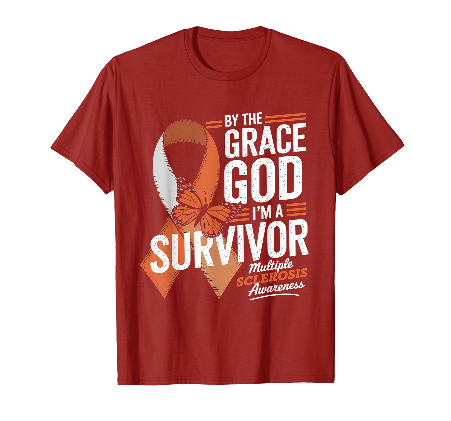 By The Grace God Multiple Sclerosis Awareness Month T-Shirt
