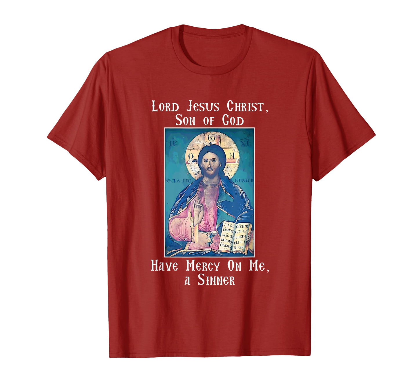 Jesus Christ Prayer of The Heart Hesychasm Eastern Orthodoxy T-Shirt
