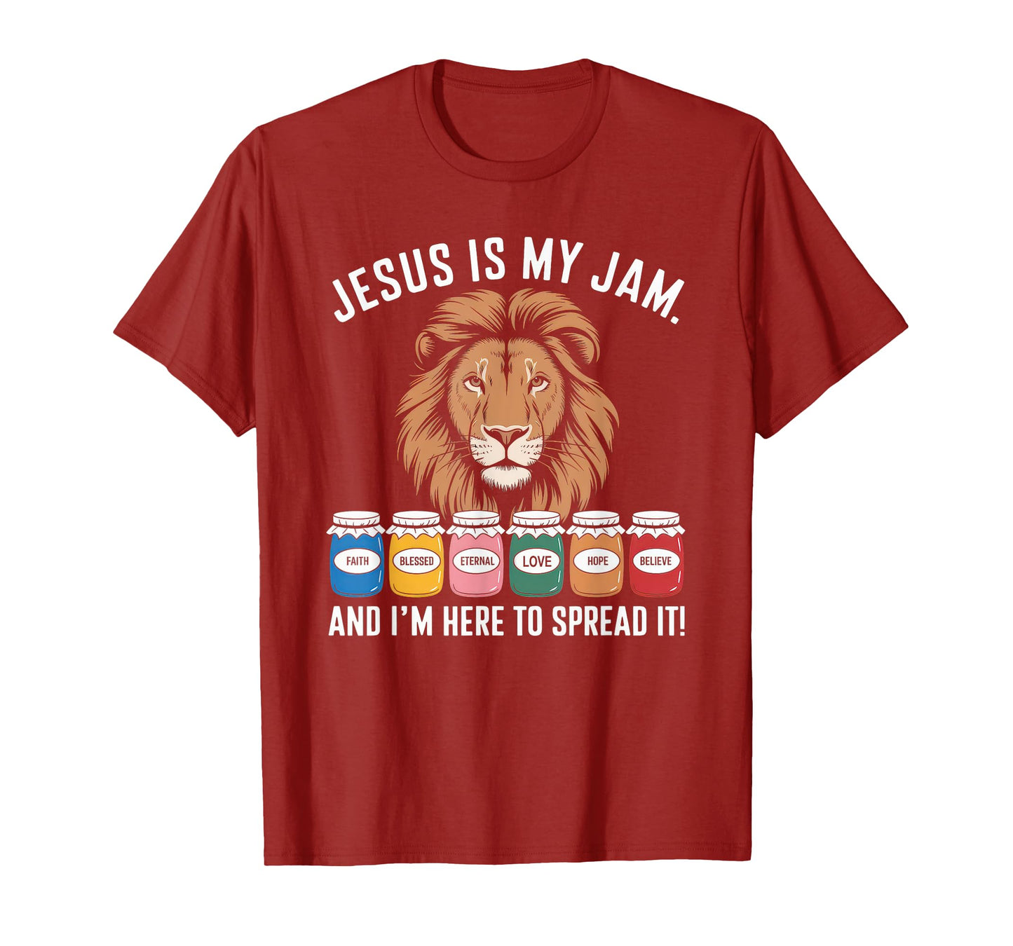 Jesus is My Jam Tshirt Men Women Christian Bible Verse T-Shirt