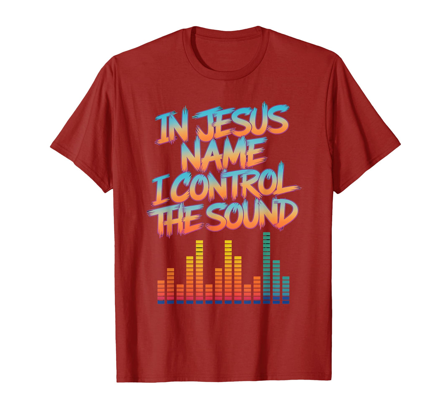 I Control Sound Recording Technician Church Sound Engineer T-Shirt