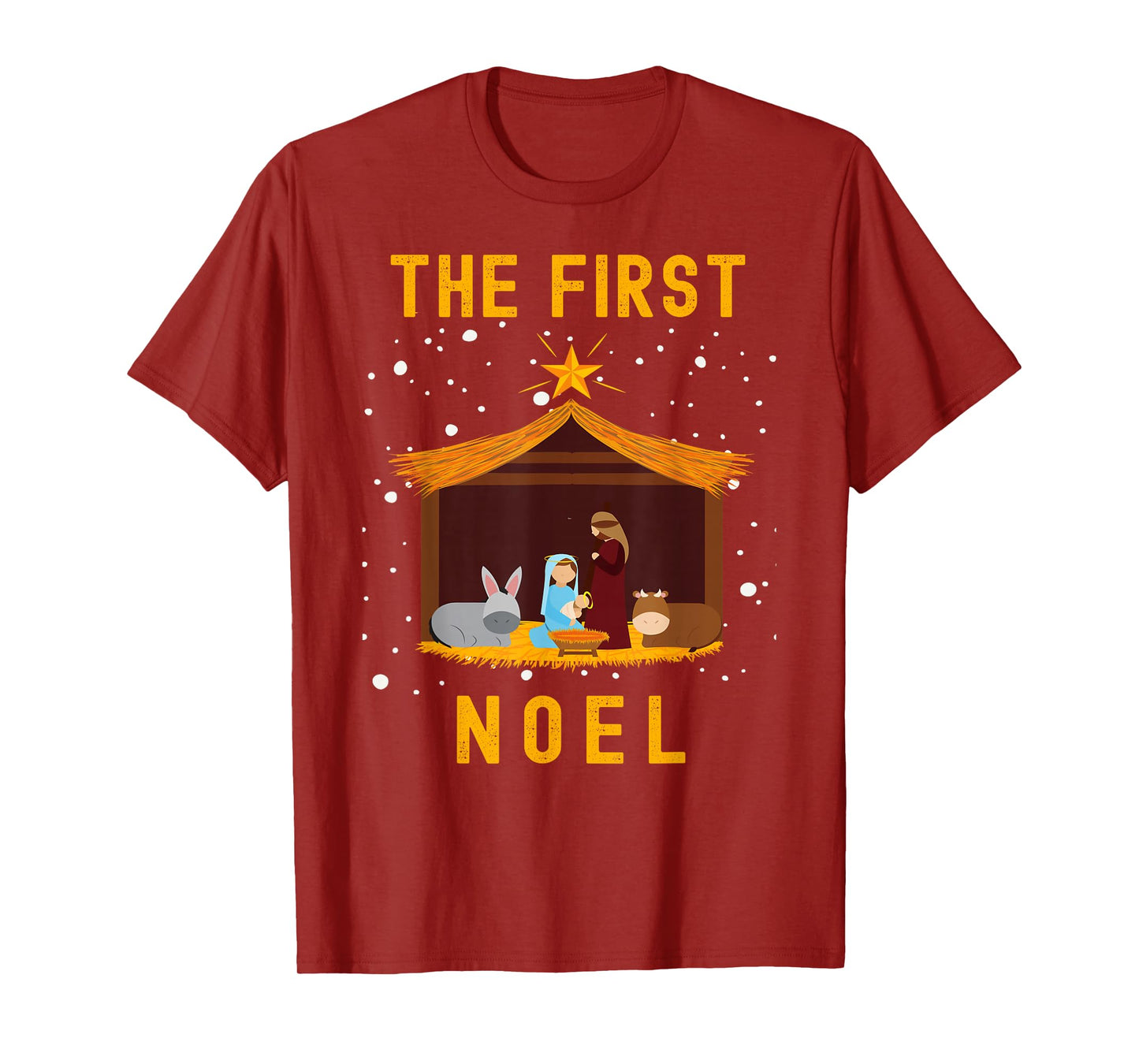 Christian Christmas The First Noel Celebrate The Nativity T-Shirt