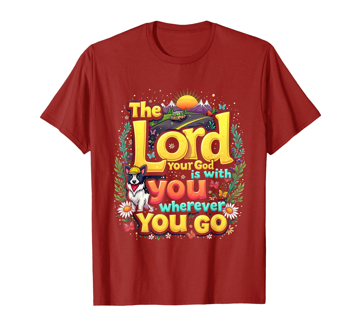 True North Road Trip The Lord Your God Christian VBS 2025 T-Shirt