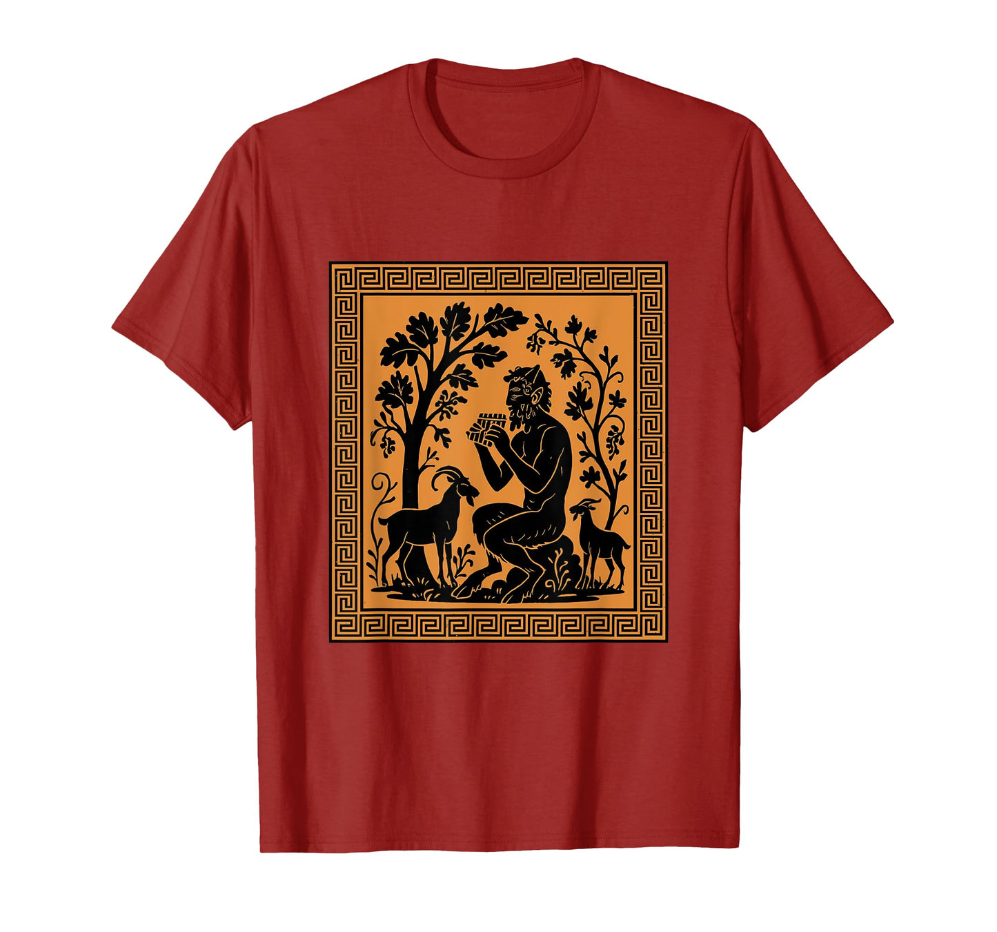 Pan Greek God of Wild Greece History Greek Mythology T-Shirt