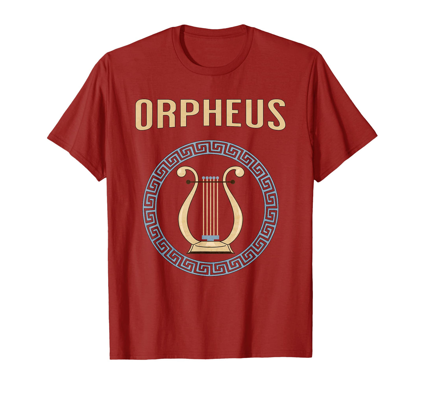 Orpheus Greek Mythology Ancient Greek Lyre Symbol T-Shirt