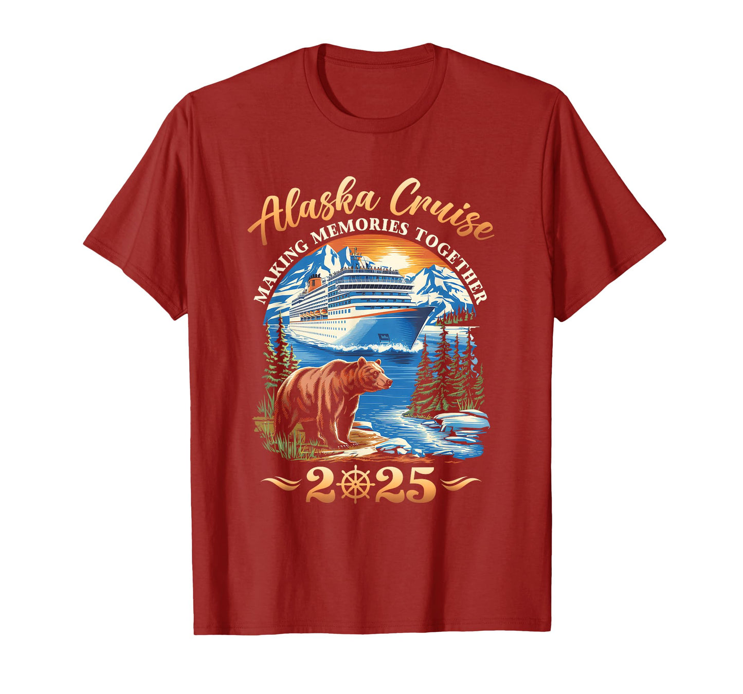 Family Alaska Cruise Making Memories 2025 Alaska Cruise 2025 T-Shirt