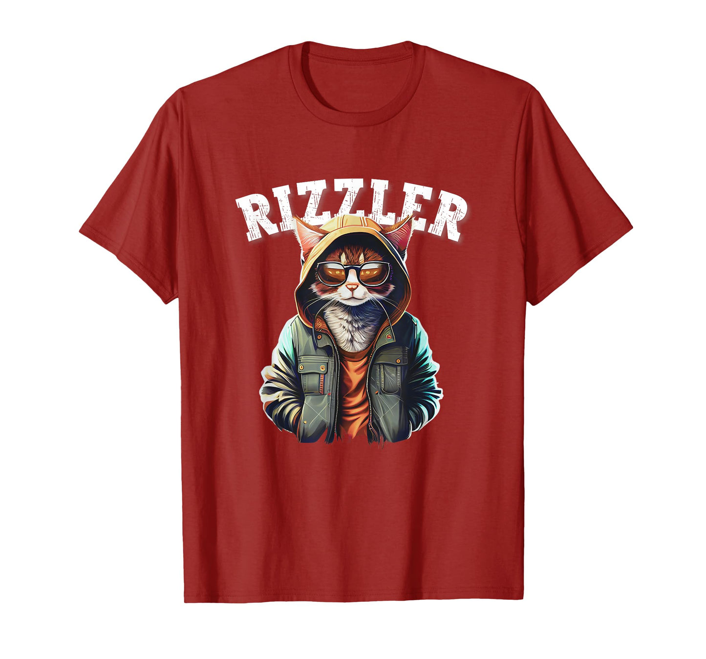 Rizzler Cat Funny W Rizz Meme Rizzler With The Rizz Teen T-Shirt for Men Women Kids