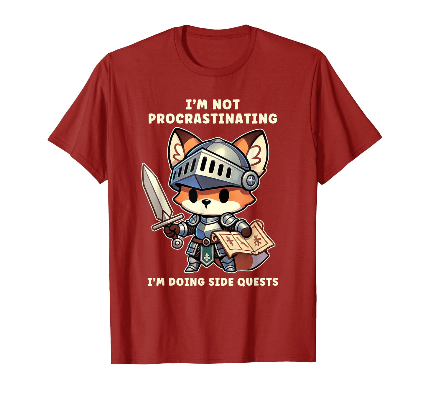 I'm Not Procrastinating I'm Doing Side Quests Gamer T-Shirt