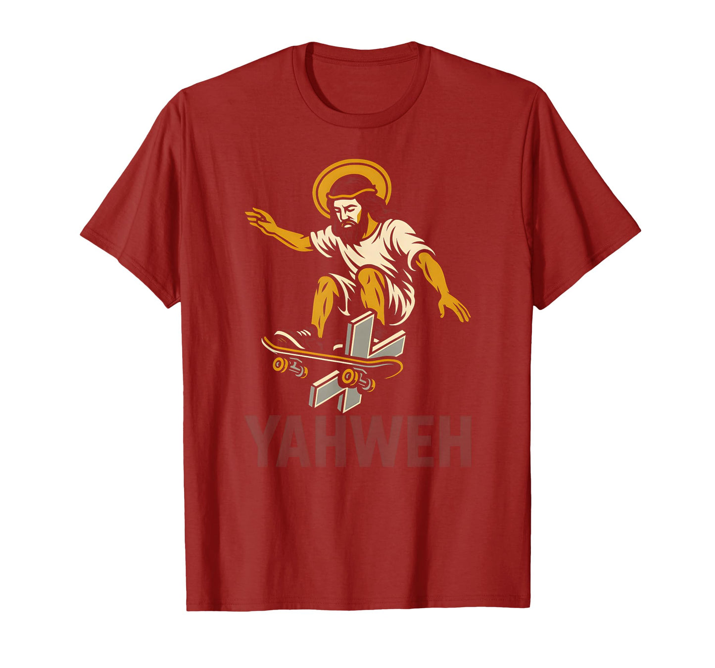 Christian Pop Culture Yahweh Cool Mens Christian Faith T-Shirt