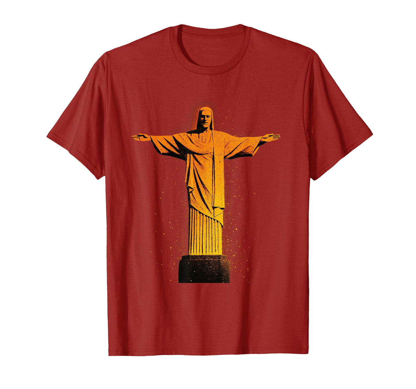 Christ The Redeemer Graffiti Artwork T-Shirt