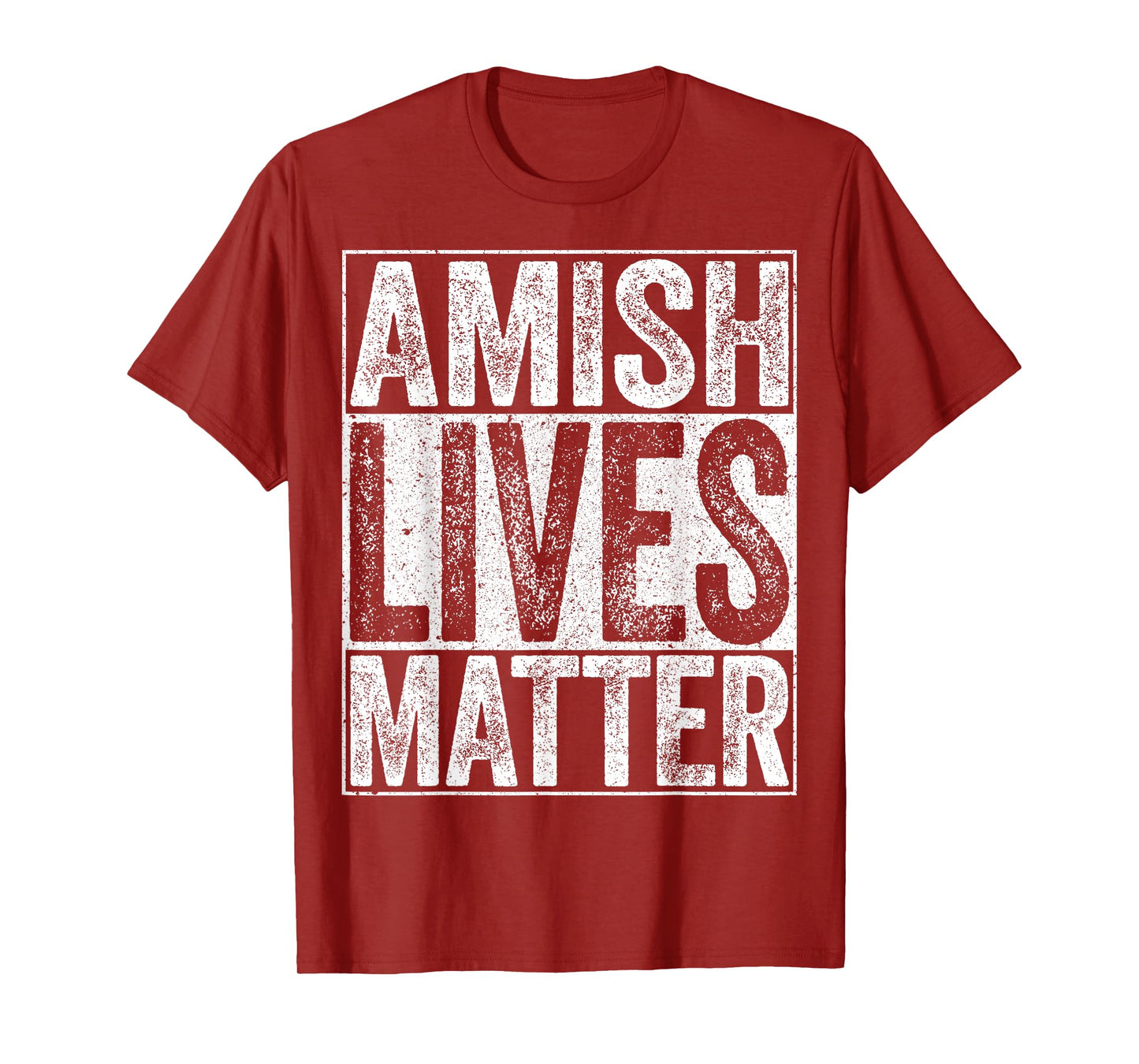Amish Lives Matter Shirt Men Women Kids Anabaptist Christian T-Shirt