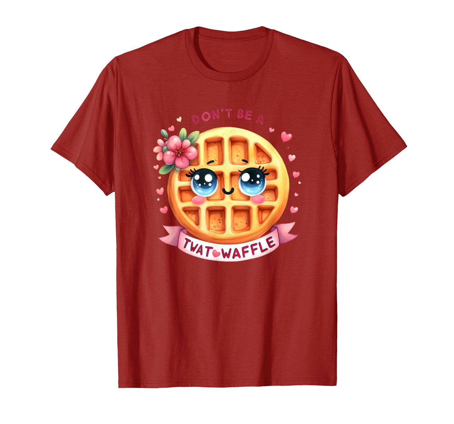 Waffle Lovers by T&T Don't Be A Twatwaffle Humor Food Apparel T-Shirt