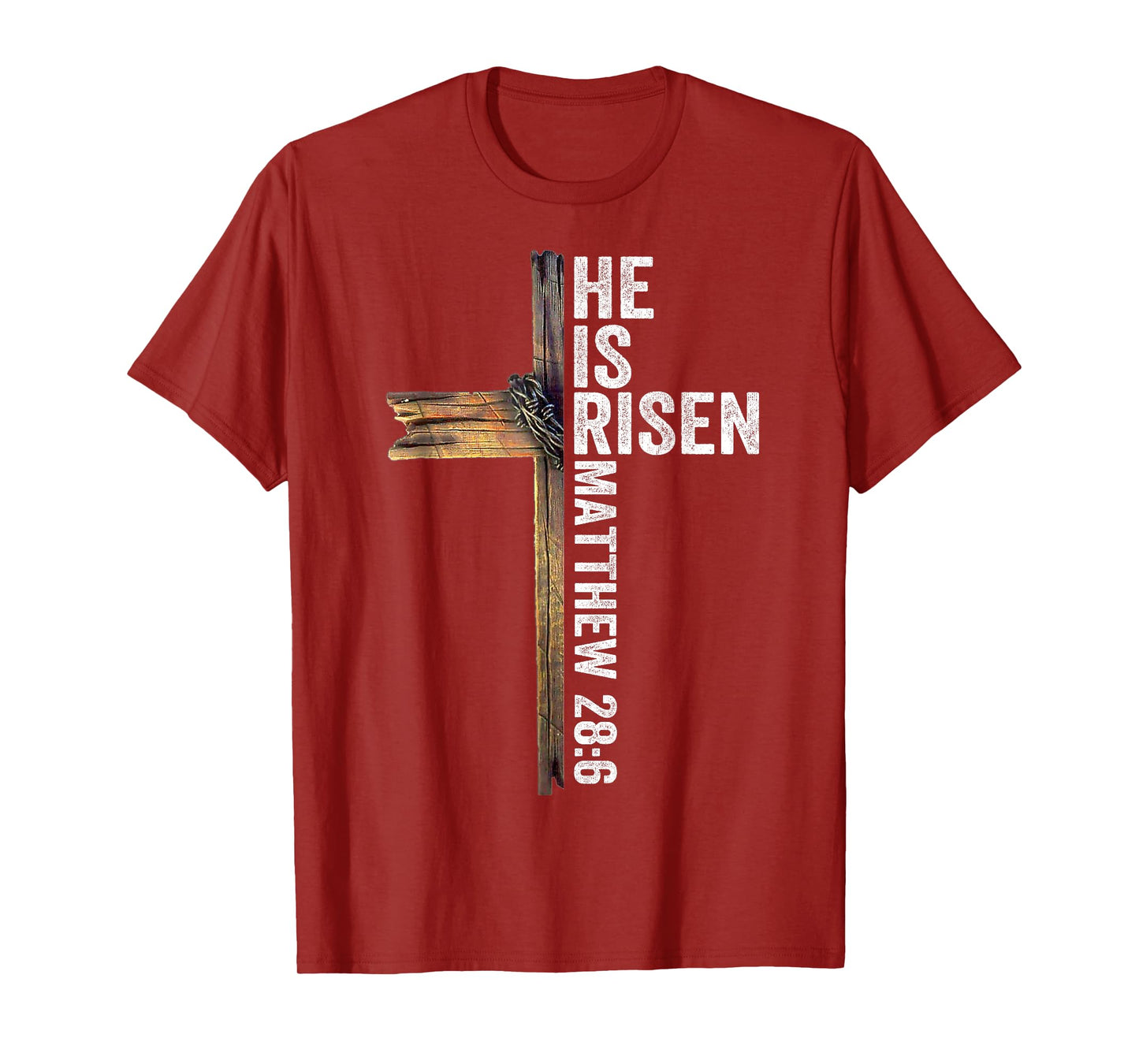 Easter Christian He Is Risen Sun Resurrection Men Women Kids T-Shirt
