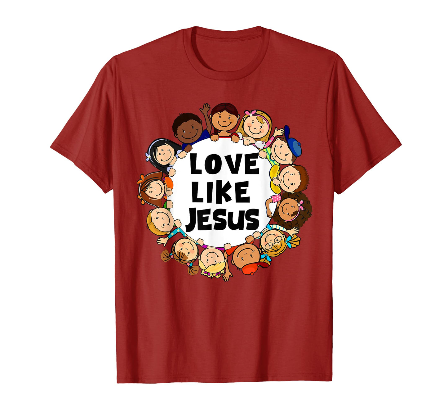 Kids Love Like Jesus Christian God Son Toddler Graphic Tee T-Shirt