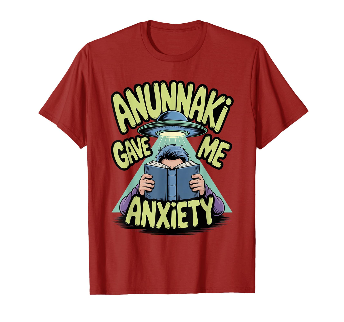Anunnaki Gave Me Anxiety Enki Alien Race Sumerian Gods T-Shirt