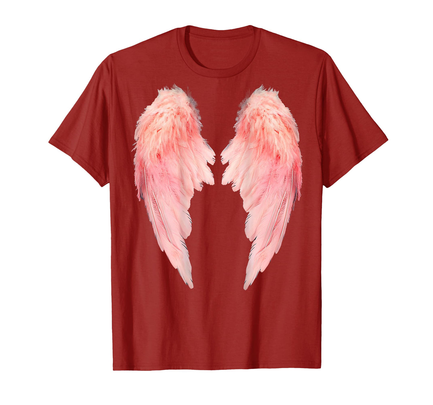 Angel Pink Wings On Back T-Shirt