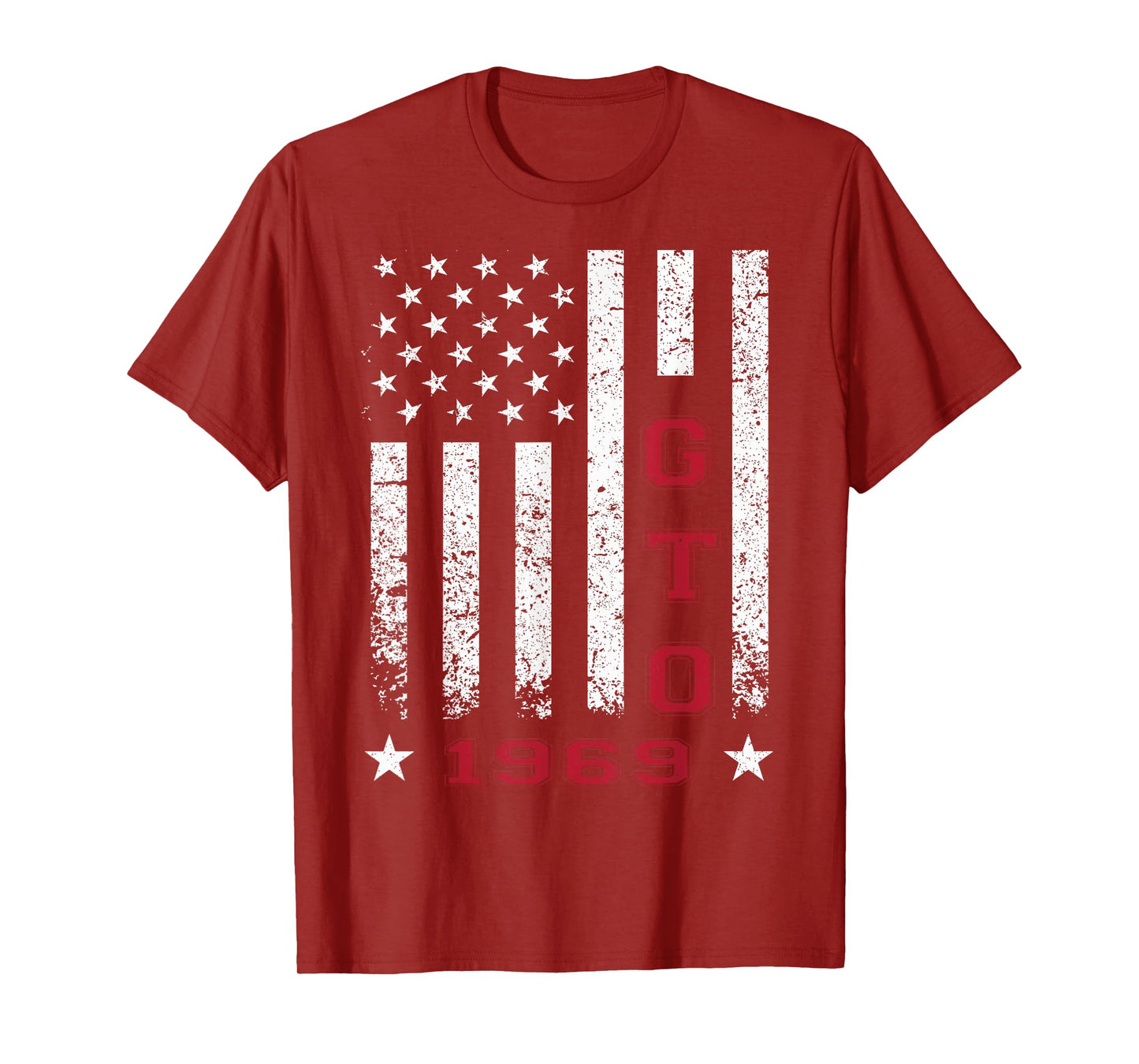 Jersey Style GTO 69 1969 Old School Muscle Cars T-Shirt