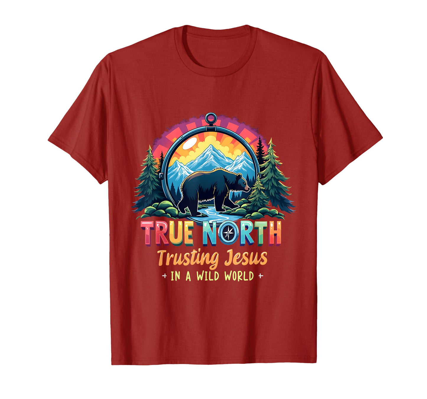 VBS 2025 True North Trusting Jesus Christian Summer T-Shirt