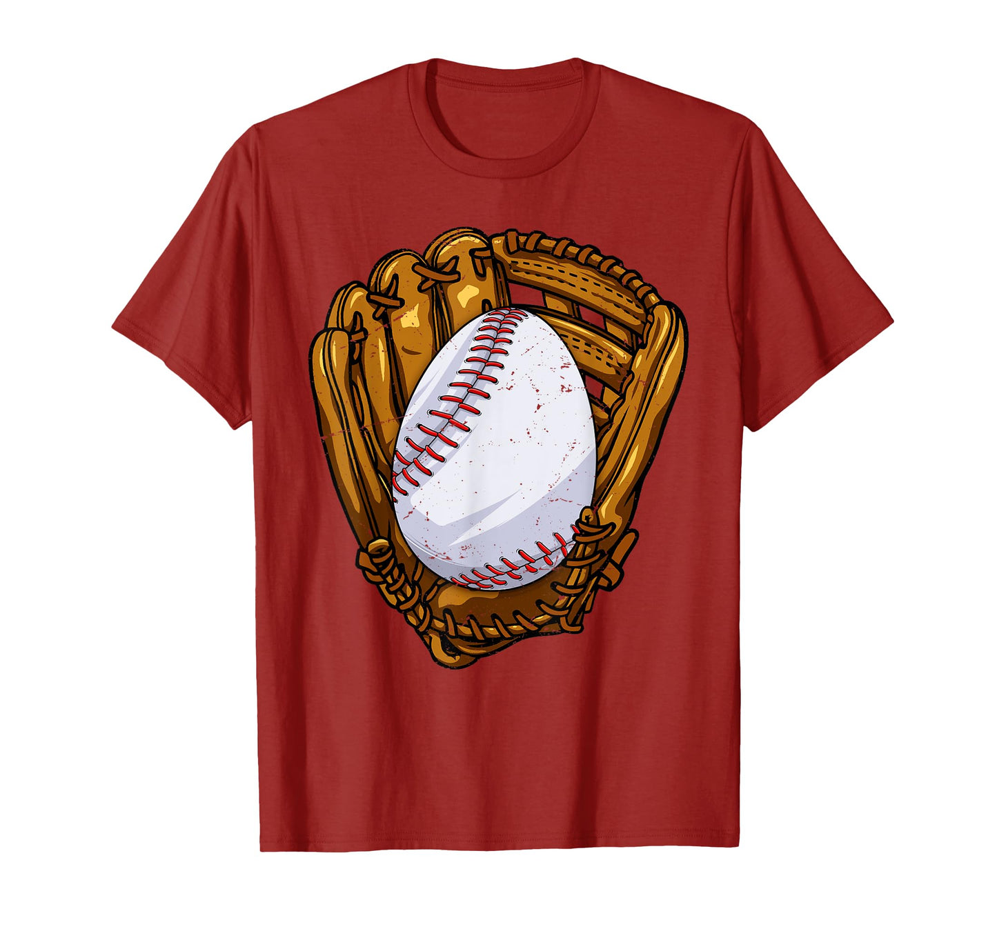 Funny Easter Egg Baseball Egg Hunting Easter Day Men Boys T-Shirt
