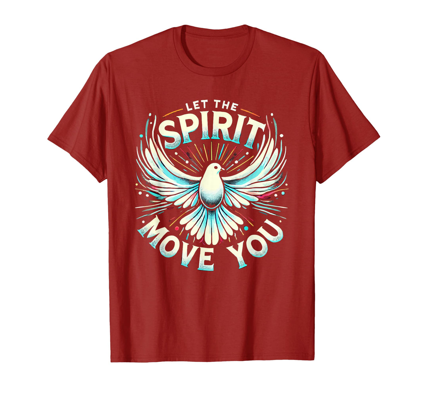 Holy Spirit I Love Jesus Christ Catholic Christian Faith T-Shirt