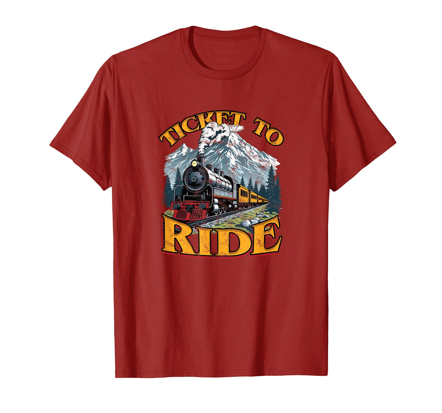 Ticket To Ride - Fun T-Shirt