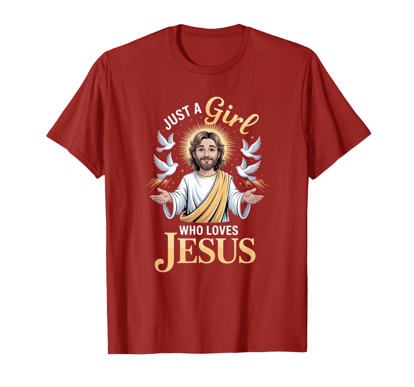 Girls Jesus T-Shirt