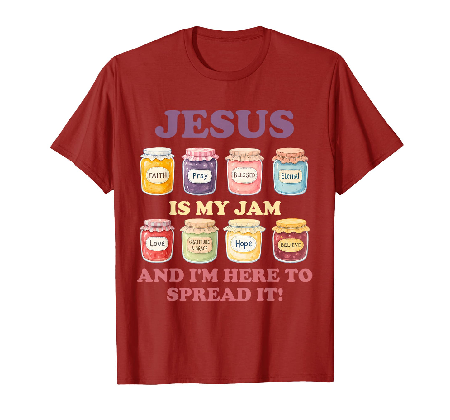 Jesus is My Jam and I'm Here to Spread It! T-Shirt