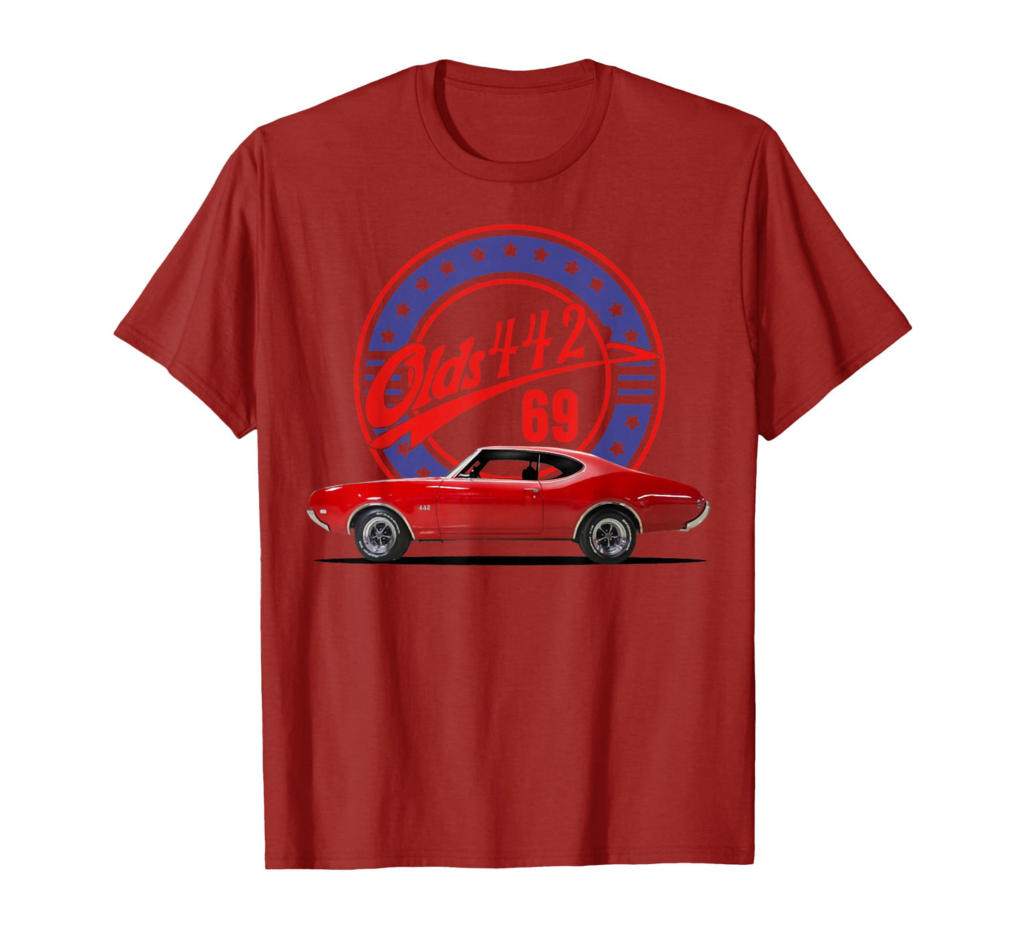 1969 69 olds 442 muscle car T-Shirt