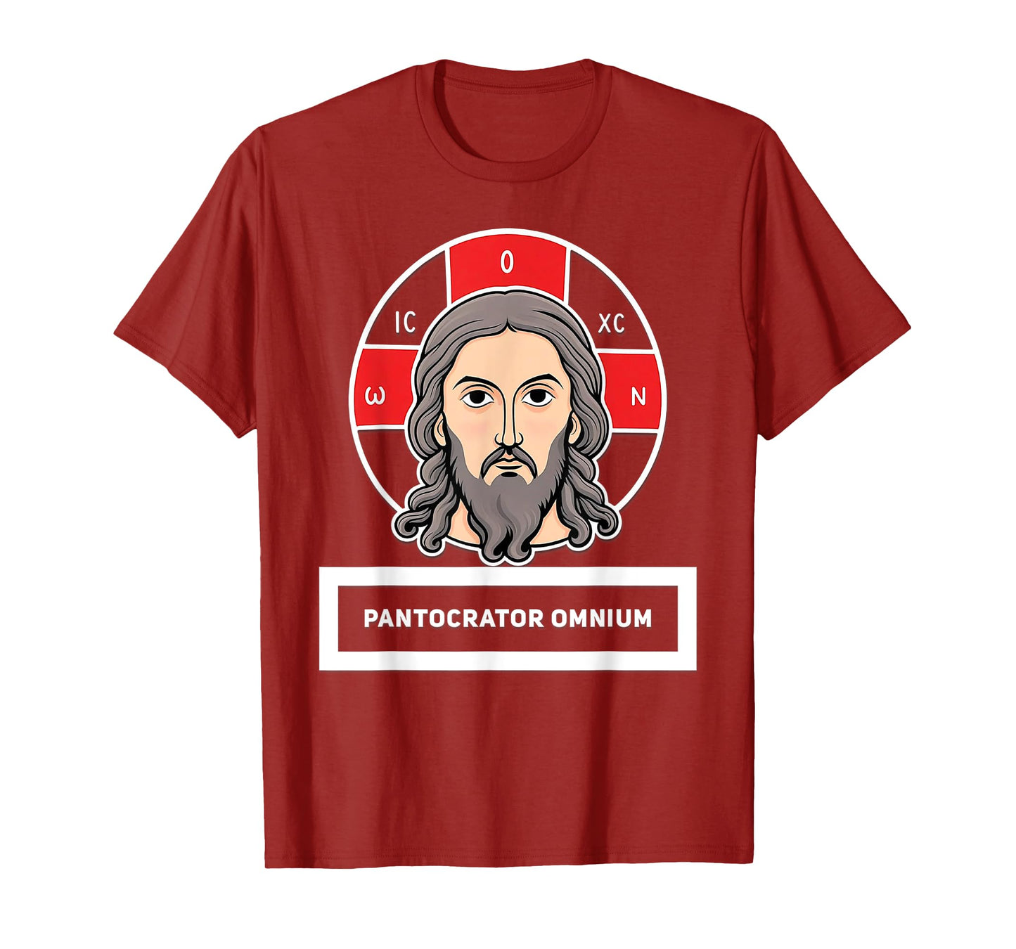 Orthodox Christian Eastern Orthodox Christ Pantocrator Icon T-Shirt
