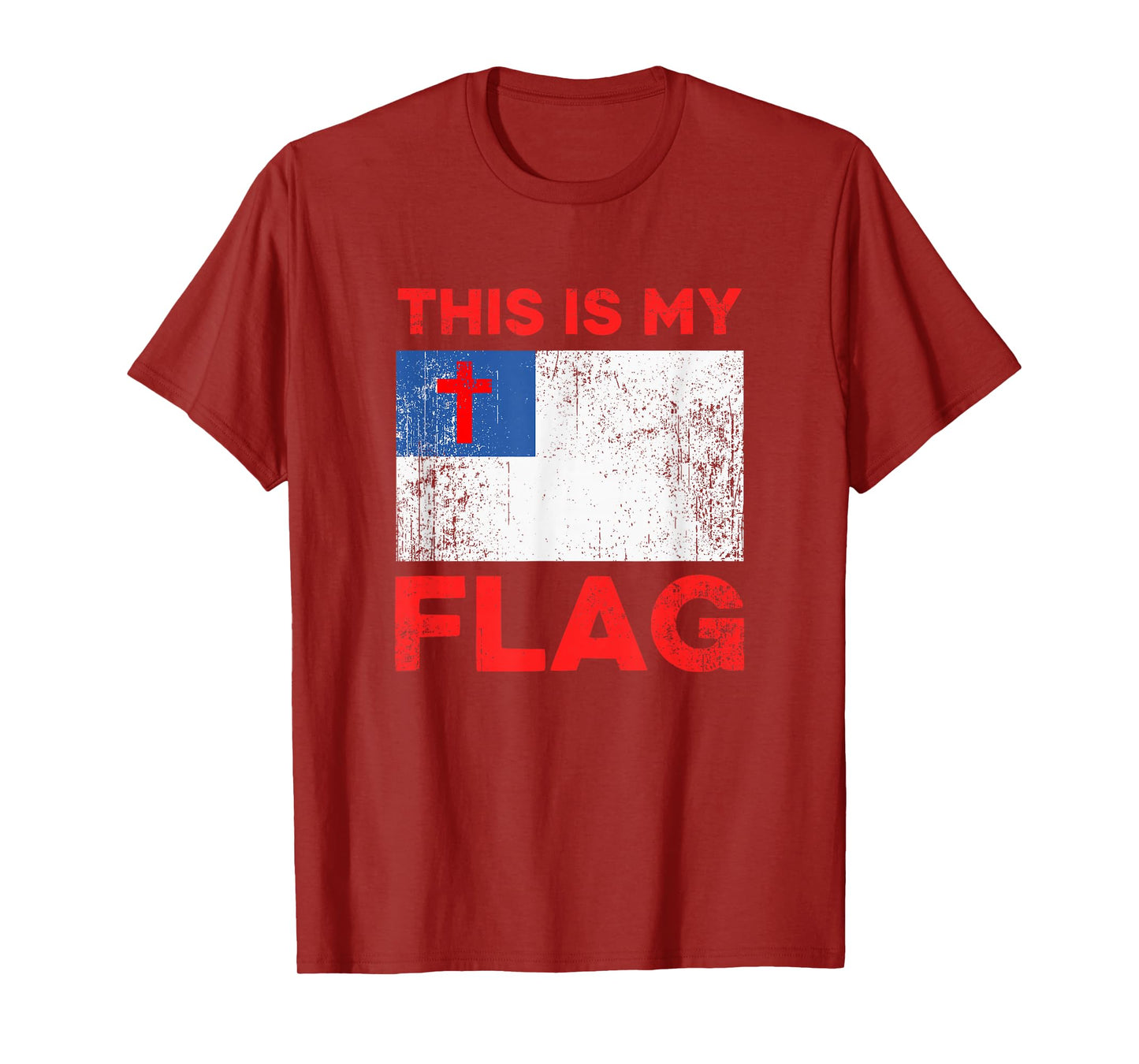 This is My Flag - Christian Jesus Cross T-Shirt
