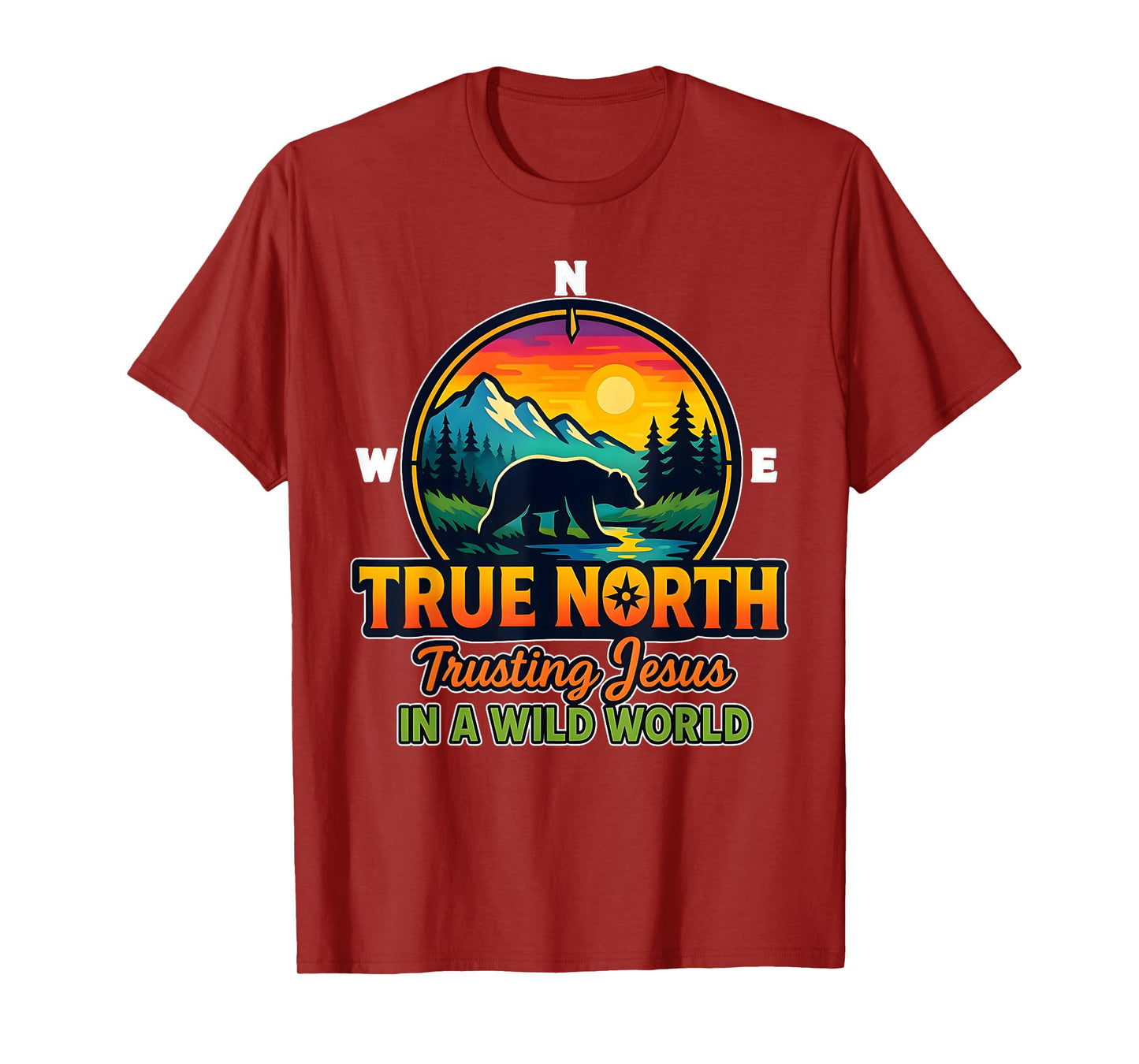True North VBS 2025 Trusting Jesus Wilderness Christian T-Shirt