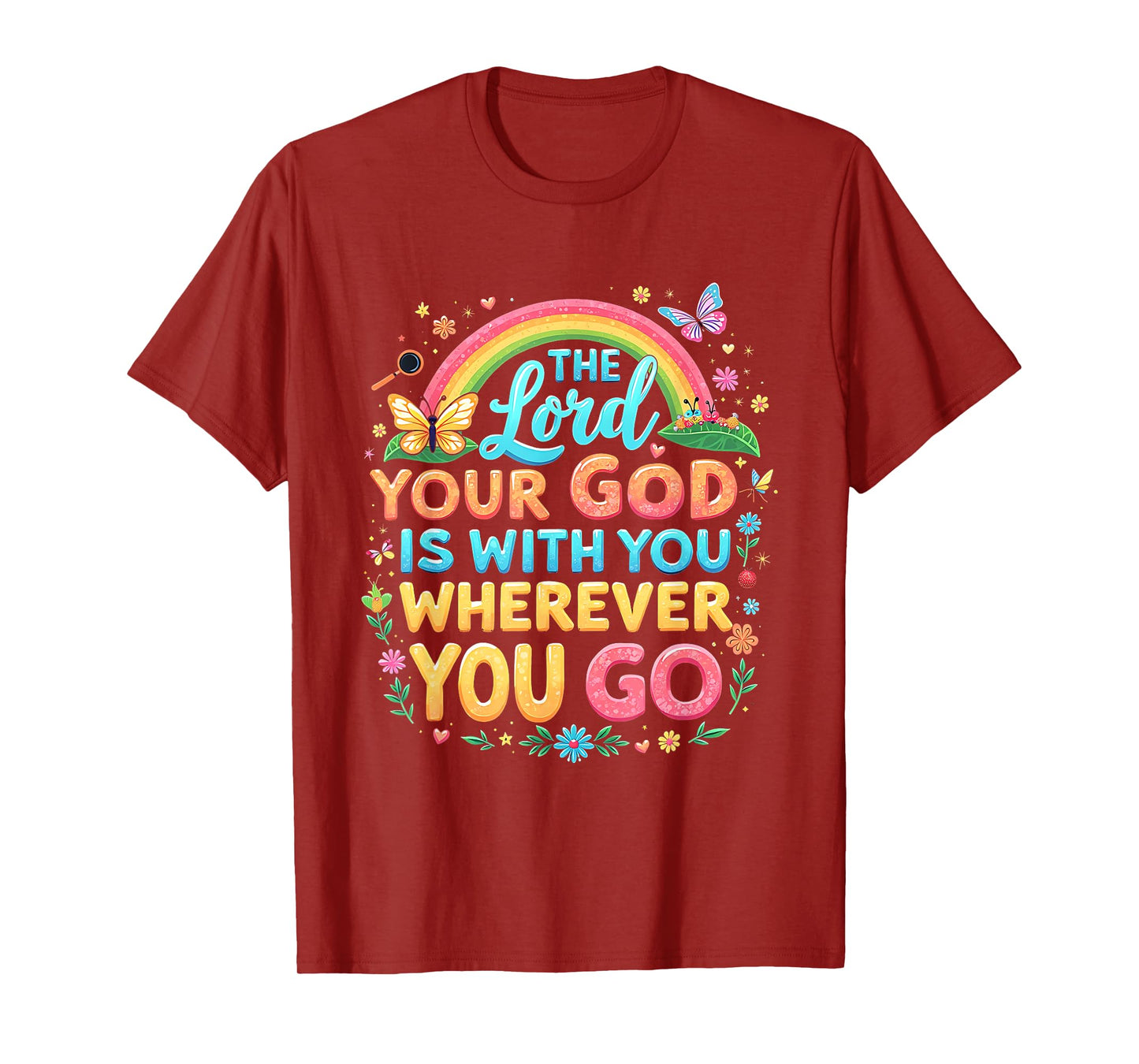 The Lord Your God Christian VBS 2025 True North Road Trip T-Shirt