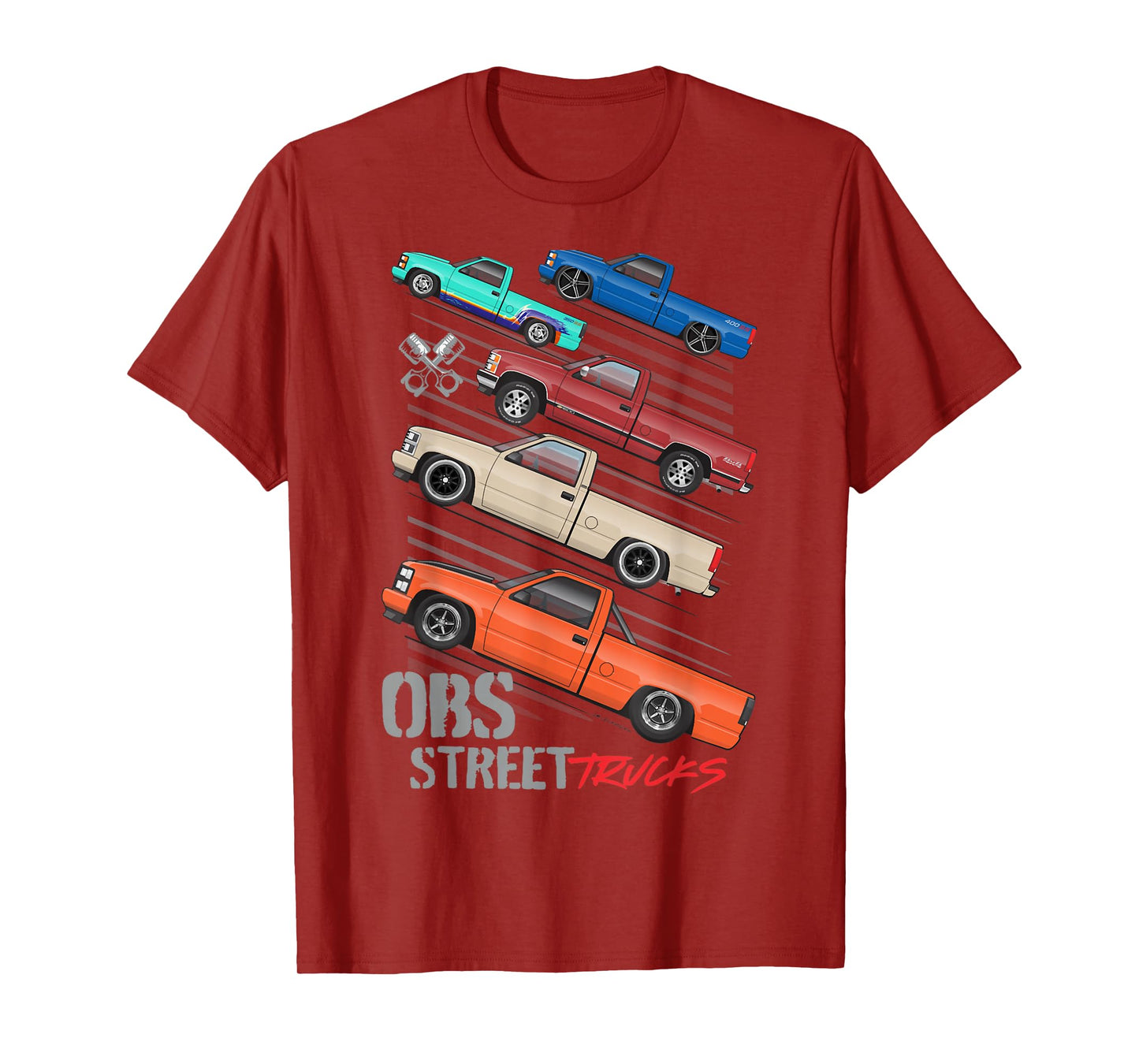 OBS truck 7.3 powerstroke chevys dually T-Shirt