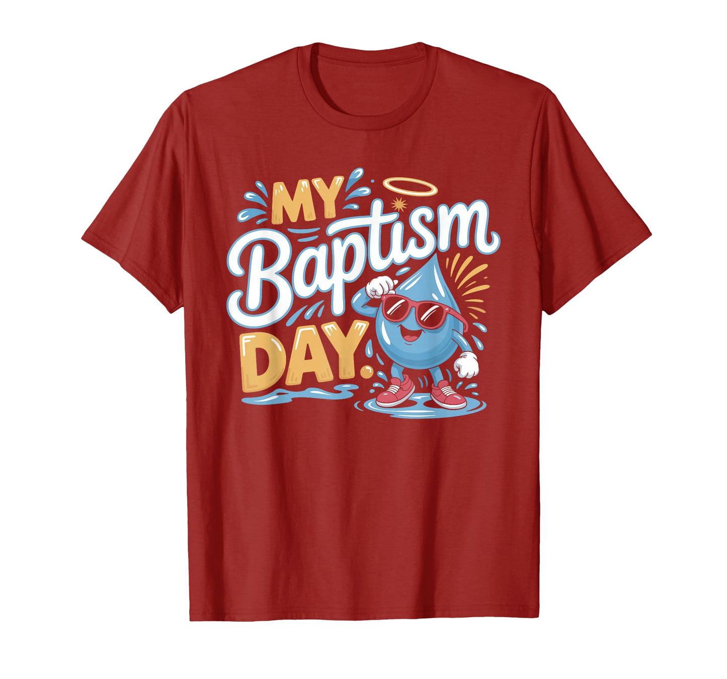 Baptism Dabbing Shirt Christian Shirts God Baptism Baptised T-Shirt