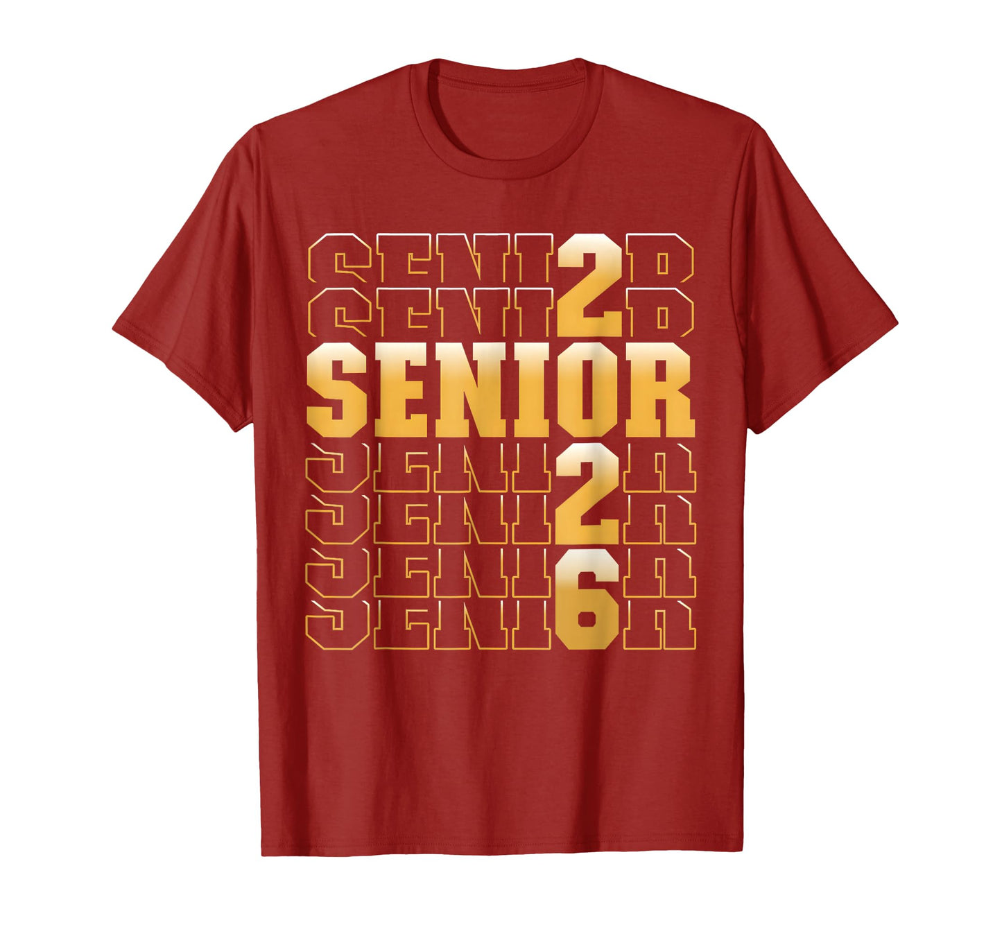 Senior Class of 2026 Graduation Back To School Senior 26 T-Shirt