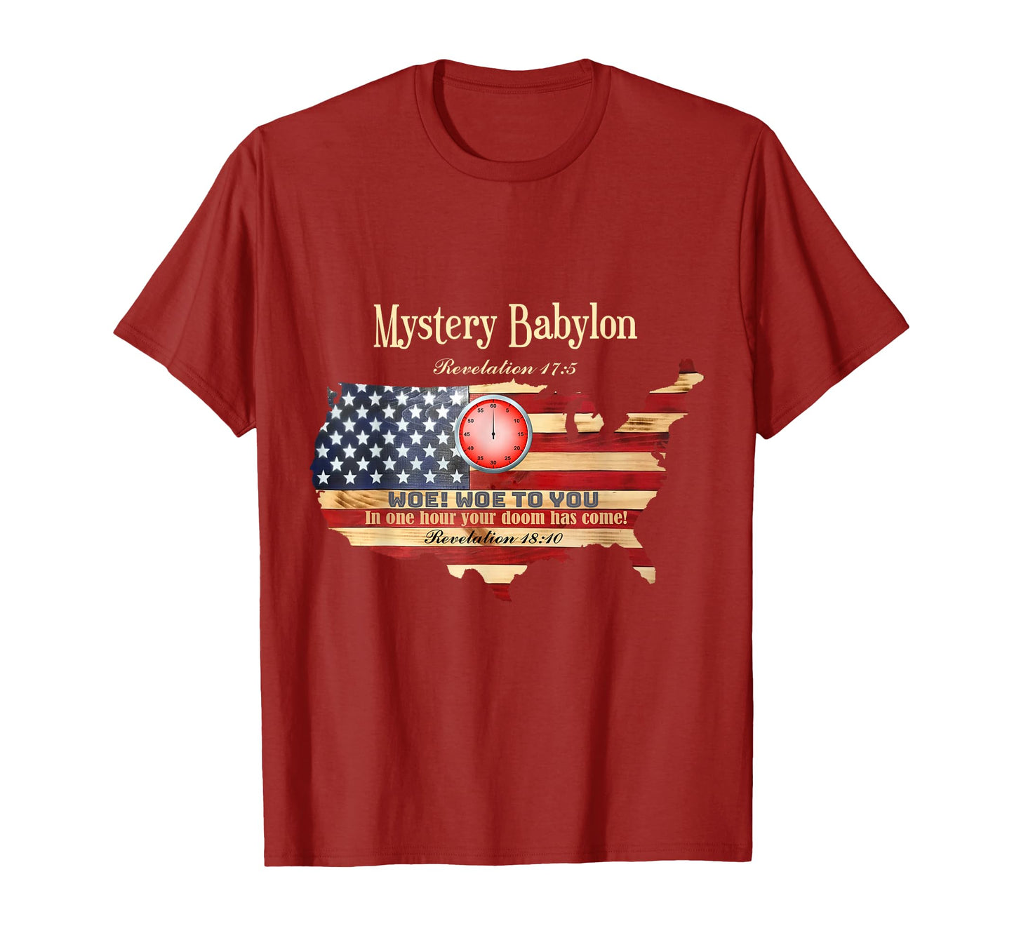 Mystery Babylon Revelation 17:5 T-Shirt